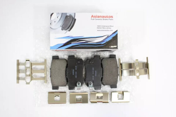 Asianautos ACR537H Premium Ceramic Disc Brake Pad Set