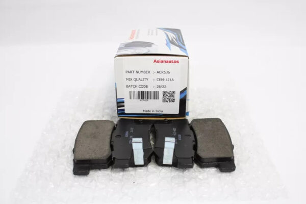Asianautos ACR537 Premium Ceramic Disc Brake Pad Set