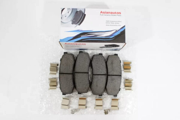 Asianautos ACR606H Premium Ceramic Disc Brake Pad Set