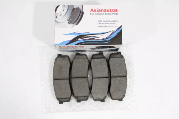 Asianautos ACR606 Premium Ceramic Disc Brake Pad Set