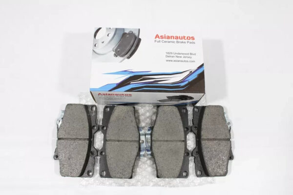 Asianautos ACR611 Premium Ceramic Disc Brake Pad Set