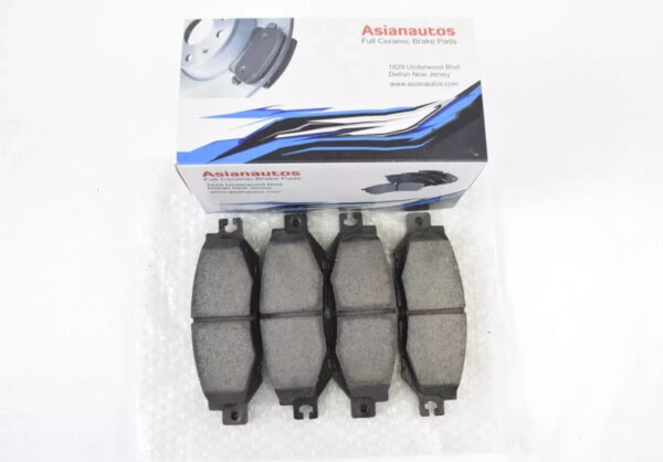 Asianautos ACR613H Premium Ceramic Disc Brake Pad Set