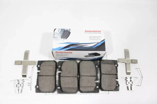 Asianautos ACR665H Premium Ceramic Disc Brake Pad Set