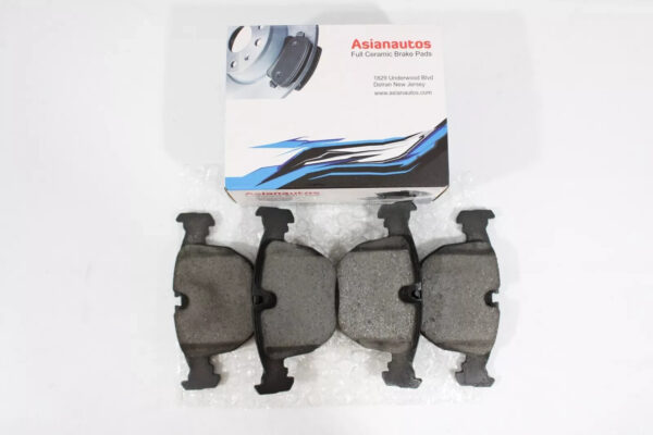 Asianautos ACR681 Premium Ceramic Disc Brake Pad Set