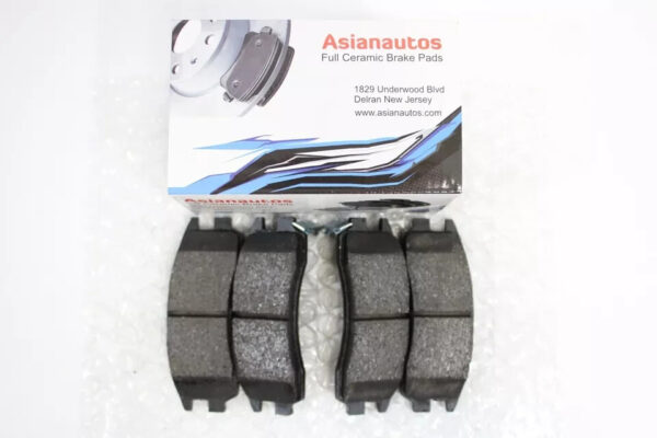 Asianautos ACR698 Premium Ceramic Disc Brake Pad Set