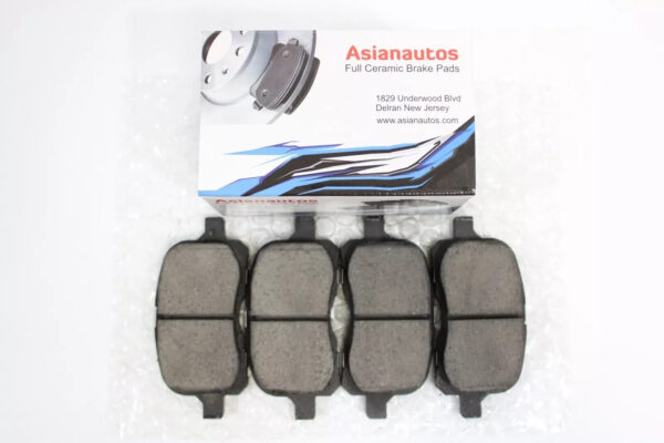 Asianautos ACR741 Premium Ceramic Disc Brake Pad Set