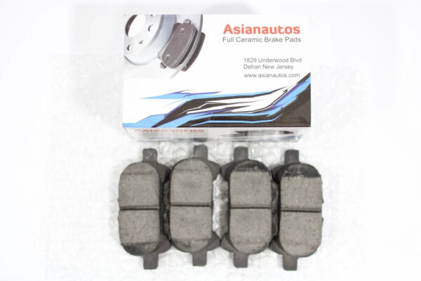 Asianautos ACR828 Premium Ceramic Disc Brake Pad Set