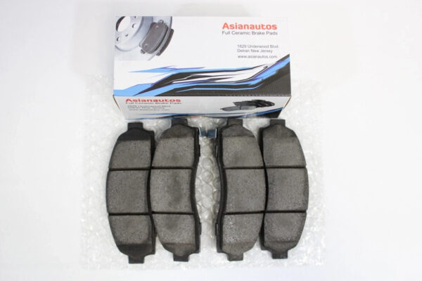 Asianautos ACR833 Premium Ceramic Disc Brake Pad Set