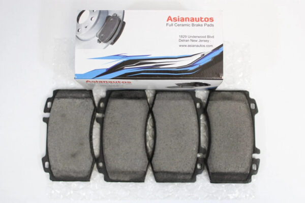 Asianautos ACR847 Premium Ceramic Disc Brake Pad Set