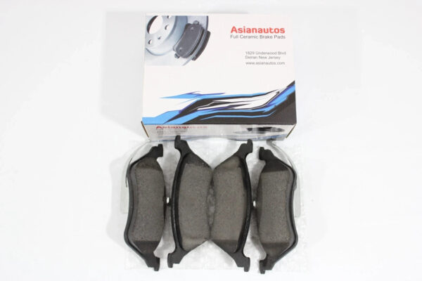 Asianautos ACR858 Premium Ceramic Disc Brake Pad Set