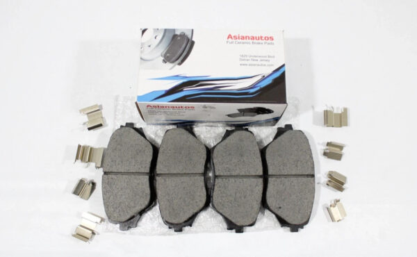 Asianautos ACR862H Premium Ceramic Disc Brake Pad Set