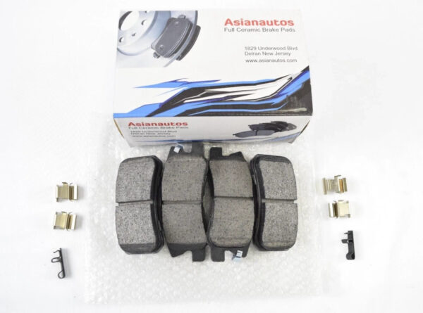 Asianautos ACR868H Premium Ceramic Disc Brake Pad Set