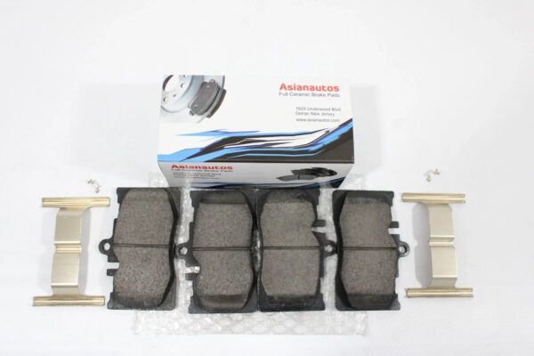 Asianautos ACR870H Premium Ceramic Disc Brake Pad Set