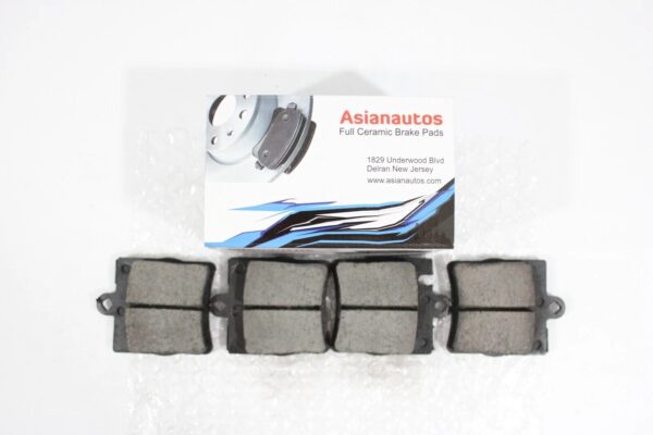 Asianautos ACR876 Premium Ceramic Disc Brake Pad Set