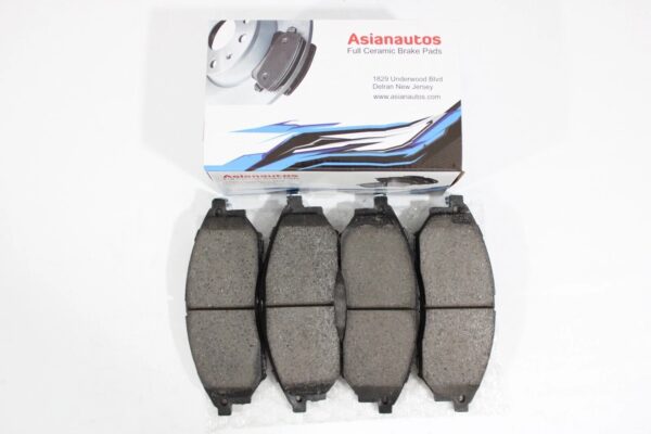 Asianautos ACR888 Premium Ceramic Disc Brake Pad Set