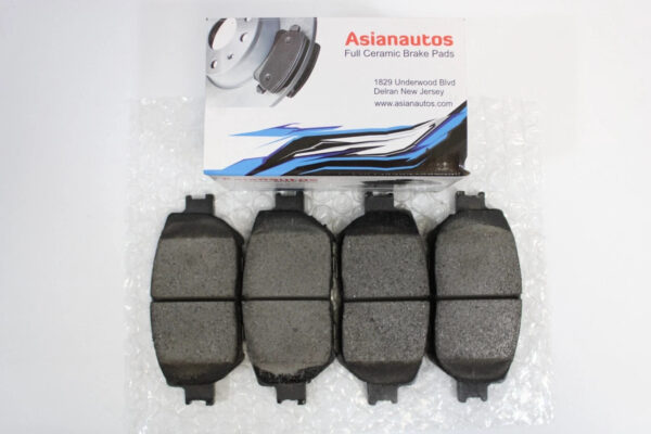 Asianautos ACR908 Premium Ceramic Disc Brake Pad Set