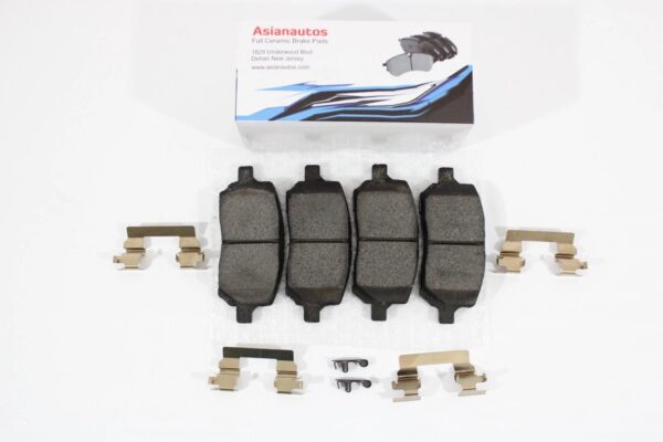 Asianautos ACR956H Premium Ceramic Disc Brake Pad Set