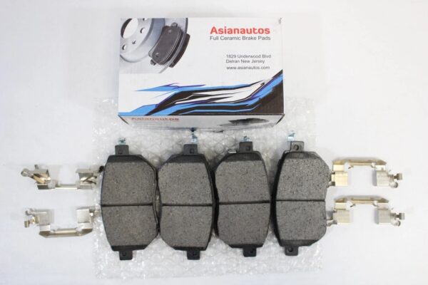 Asianautos ACR969H Premium Ceramic Disc Brake Pad Set