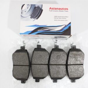 Asianautos ACR969 Premium Ceramic Disc Brake Pad Set