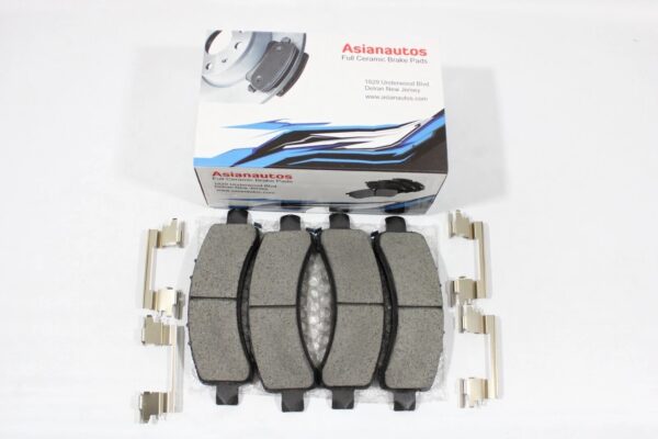 Asianautos ACR974AH Premium Ceramic Disc Brake Pad Set