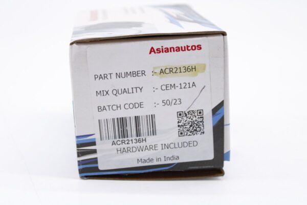 Asianautos ACR2136H Premium Ceramic Disc Brake Pad Set - Image 2