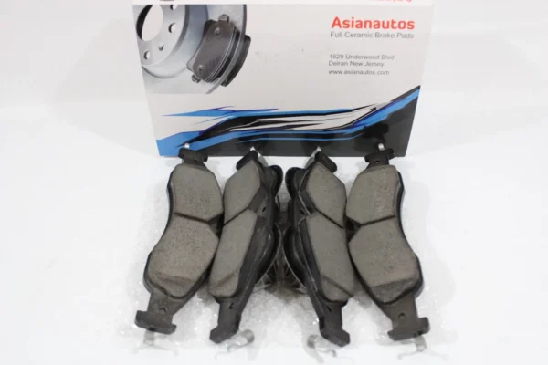 Asianautos ACR1278 Premium Ceramic Disc Brake Pad Set