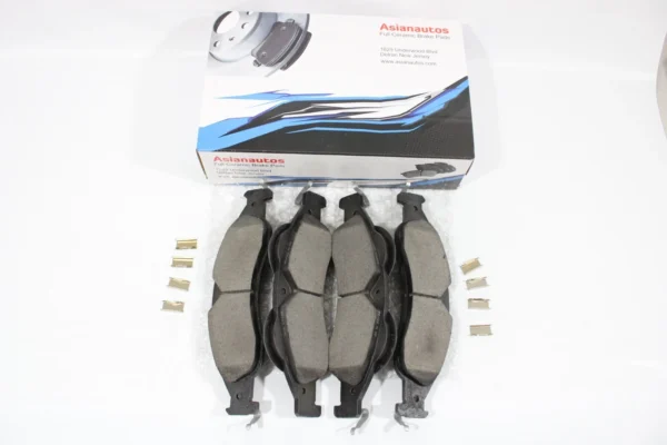 Asianautos ACR1278H Premium Ceramic Disc Brake Pad Set