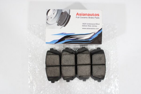 Asianautos ACR1296 Premium Ceramic Disc Brake Pad Set