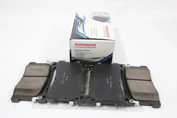 Asianautos ACR1576 Premium Ceramic Disc Brake Pad Set