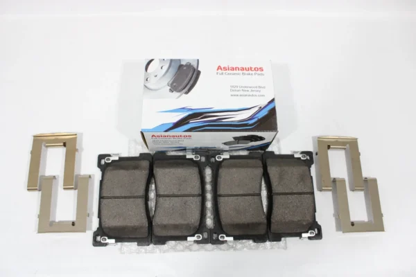 Asianautos ACR1576H Premium Ceramic Disc Brake Pad Set