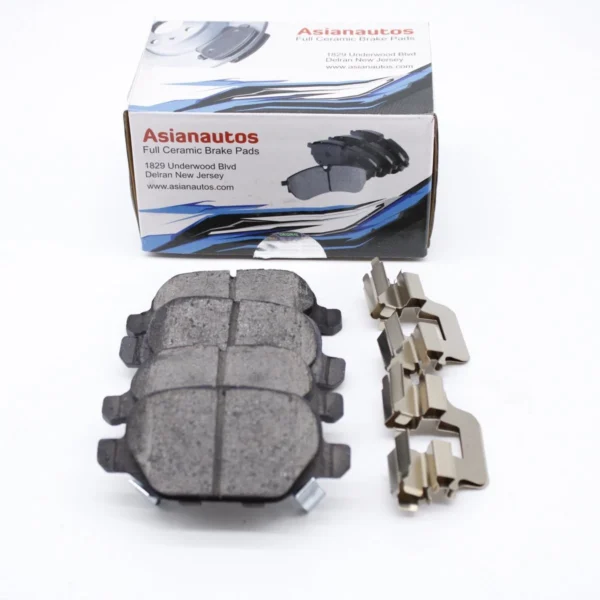 Asianautos ACR1744H Premium Ceramic Disc Brake Pad Set