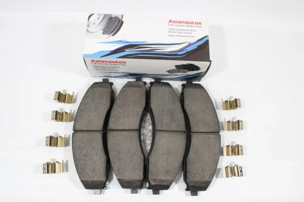Asianautos ACR2018H Premium Ceramic Disc Brake Pad Set